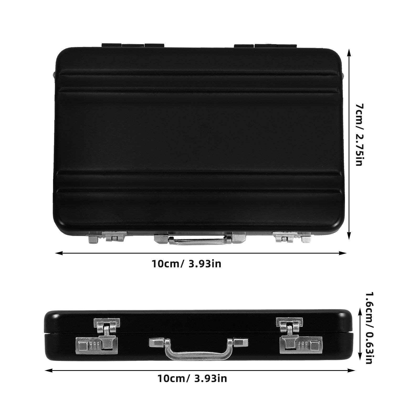 Premium Aluminum Alloy Cards S - Card Index Box recension och pris