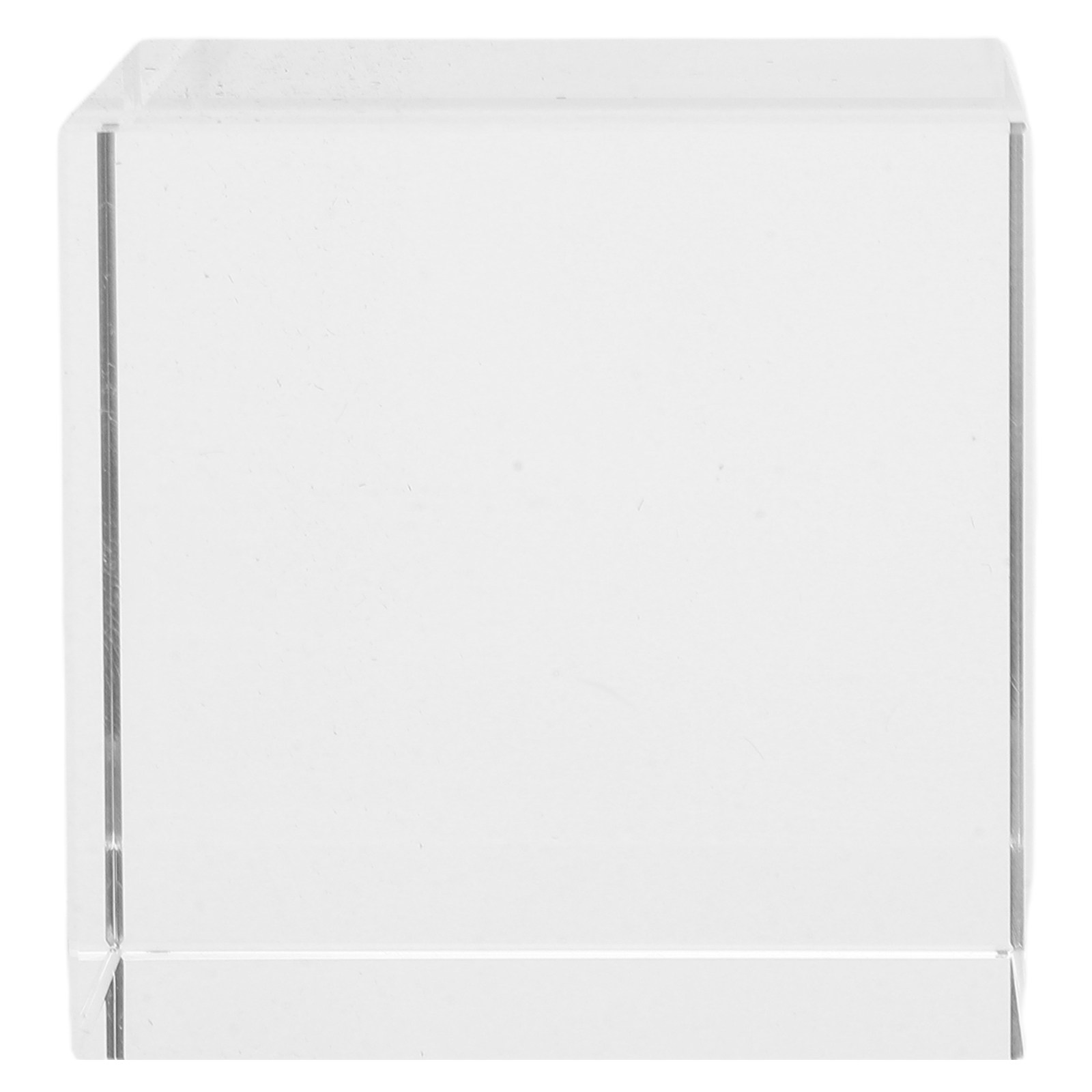 Clear Square Crystal Paperweig - Book Weight Glass recension och pris