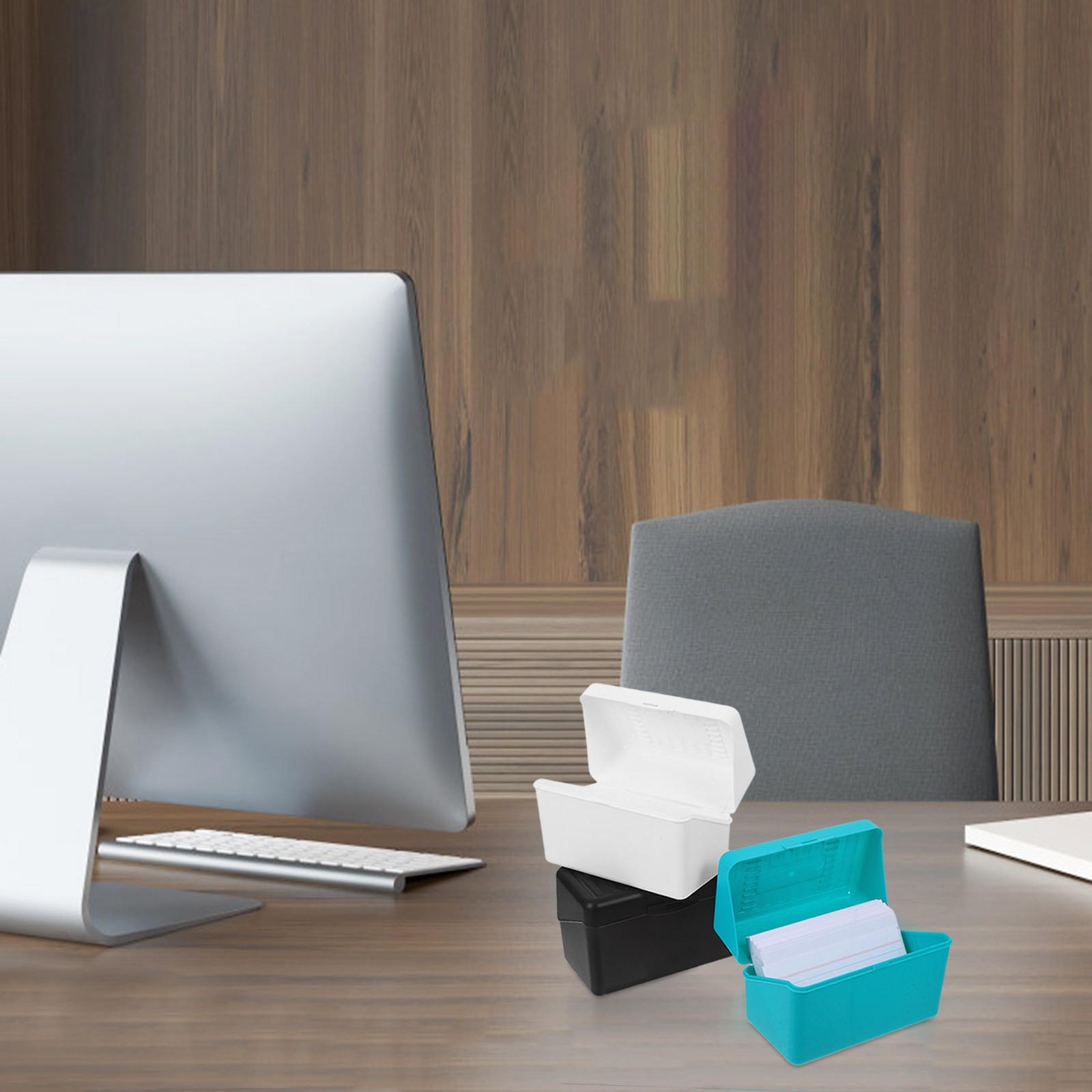 1Set Index Card Storage Box Fl - Card Index Box recension och pris