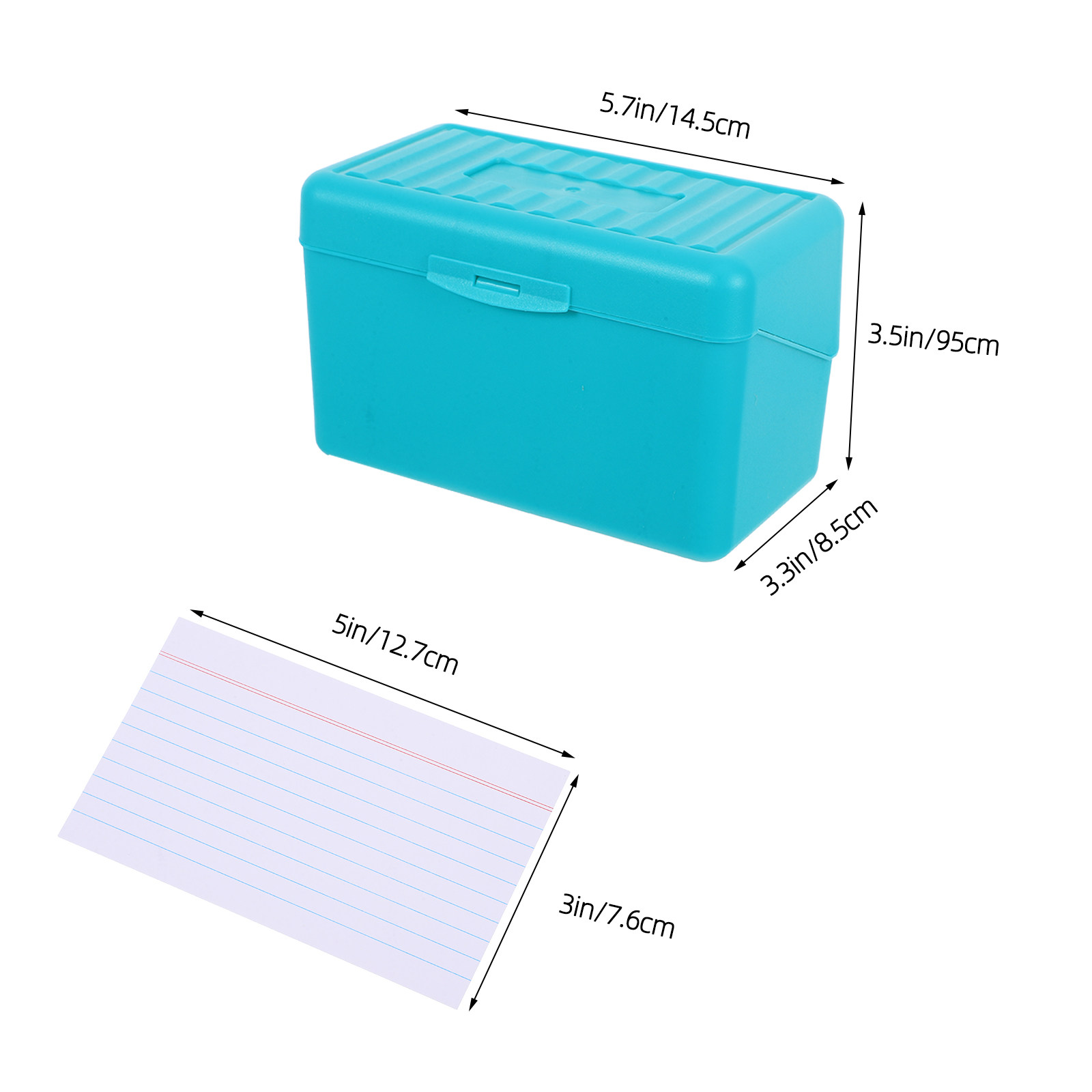 1Set Index Card Storage Box Fl - Card Index Box recension och pris