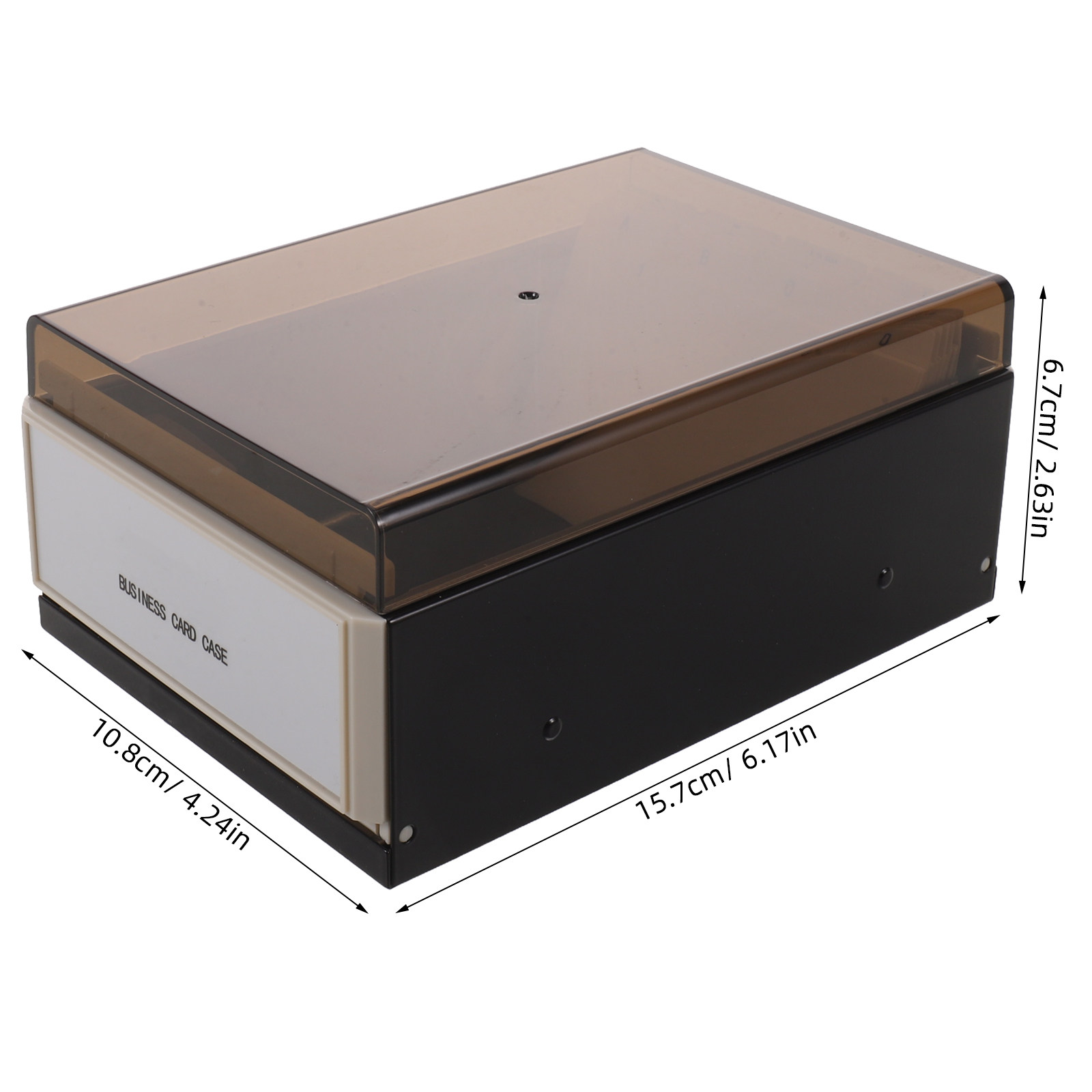 Large Capacity Business Card H - Card Index Box recension och pris