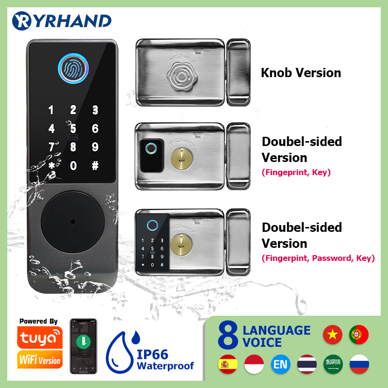 Tuya Smart lock Waterproof Wif - Letter Opener Brass recension och pris